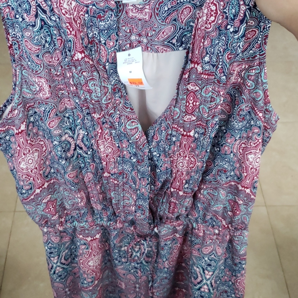 V Neck Short Dress